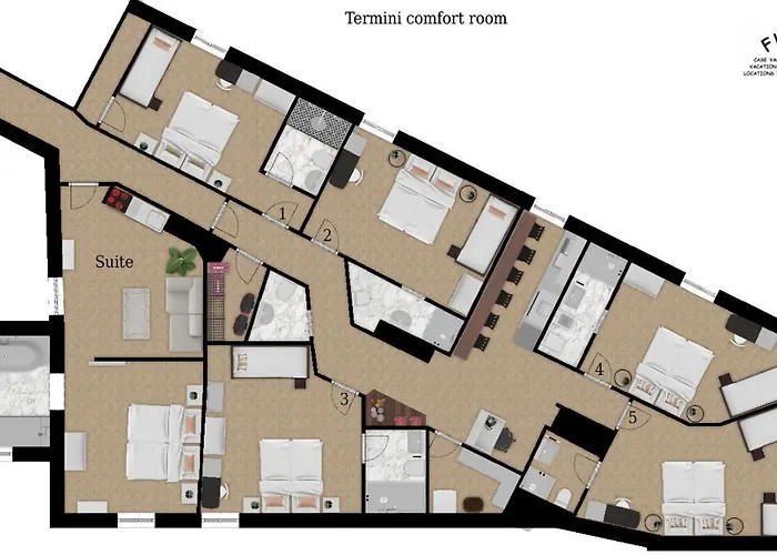 Termini Comfort And Jacuzzi By Flatinrome Róma